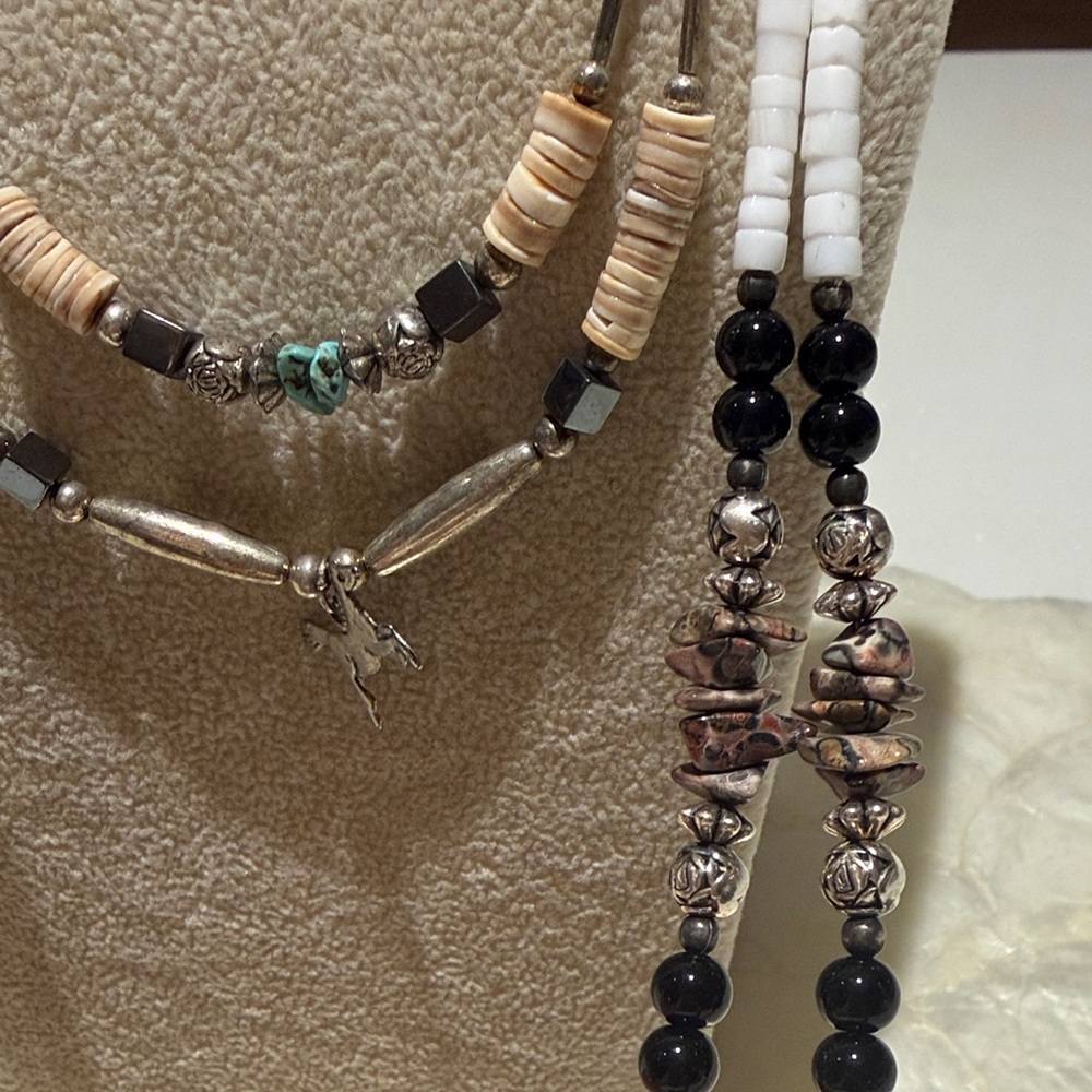 Native American Inspired Equine Multi-Layered Bea… - image 5